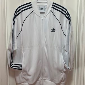 BNT Adidas White Track Jacket
